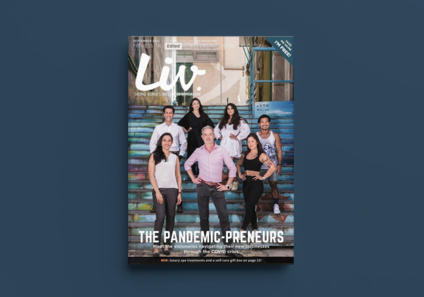 The Pandemicpreneurs Liv Magazine Damien Mouellic Central and Stanley Wellness
