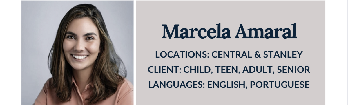 Marcela Amaral Psychotherapist Central and Stanley Wellness