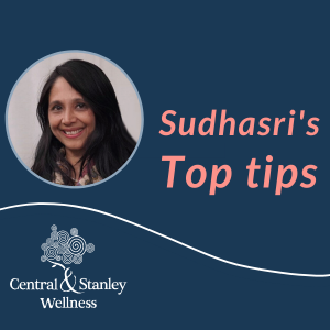 Sudhasri’s Top Tips for staying positive and maintaining balance in uncertain times: